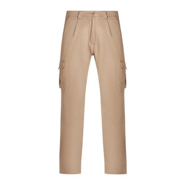 Pantalone lungo multitasche - Cammello