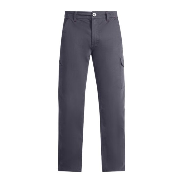 Pantalone lungo multitasche - Piombo