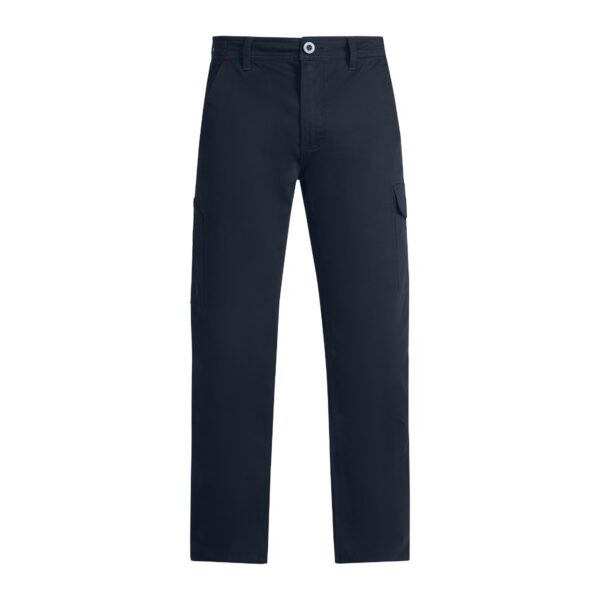 Pantalone lungo multitasche - Blu Navy