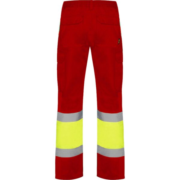 Pantalone lungo multitasche bicolore ad alta visibilità - vista 1