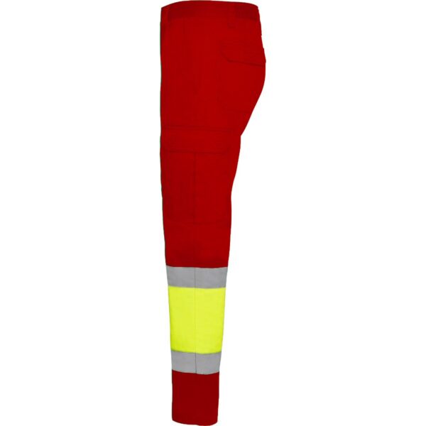 Pantalone lungo multitasche bicolore ad alta visibilità - vista 2