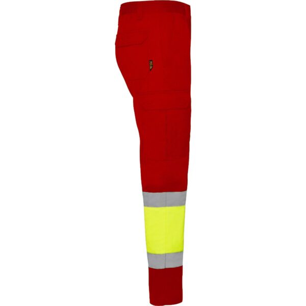 Pantalone lungo multitasche bicolore ad alta visibilità - vista 3