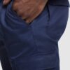 Pantalone lungo multitasche bicolore ad alta visibilità - dettaglio 1