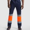 Pantalone lungo multitasche bicolore ad alta visibilità - modello 1