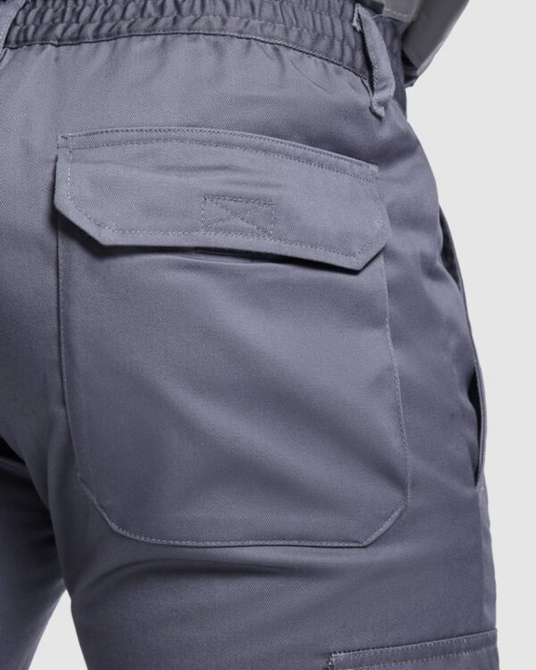 Pantalone lungo multitasche bicolore ad alta visibilità - dettaglio 2