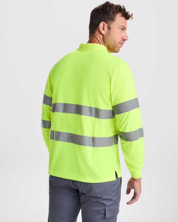 Polo Alta Visibilità Manica Lunga - dettaglio 1