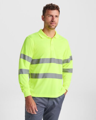 Polo Alta Visibilità Manica Lunga - modello 1
