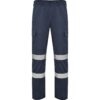 Pantaloni lunghi multitasche con maggiore visibilità - Piombo