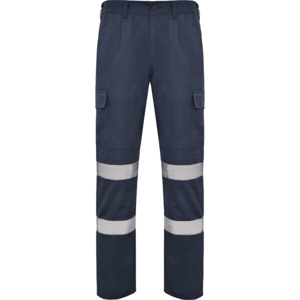 Pantaloni lunghi multitasche con maggiore visibilità - Piombo