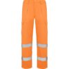 Pantalone multitasche ad alta visibilità - Arancione Fluo