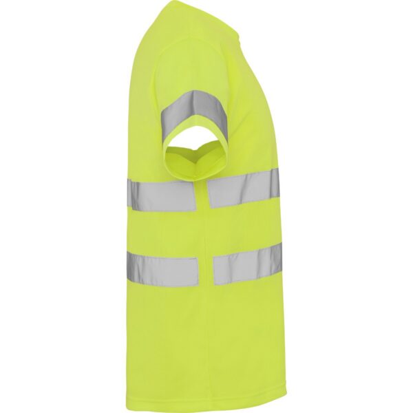 T-Shirt Alta Visibilità - Giallo Fluo dettaglio 3