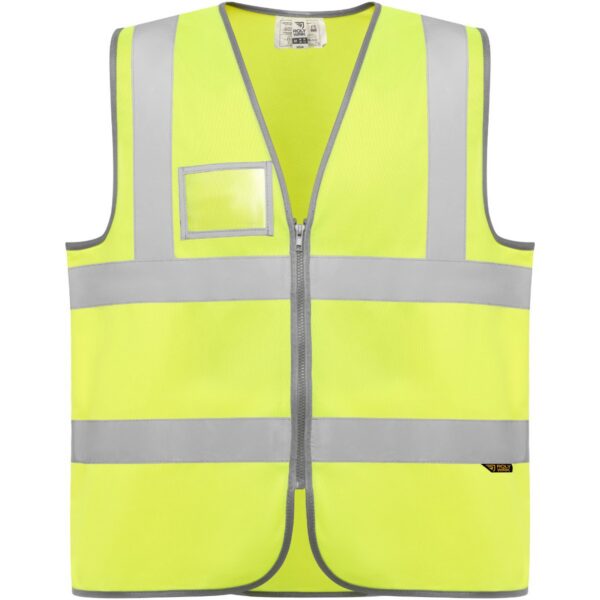 Gilet ad alta visibilità - Giallo Fluo