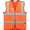 Gilet ad alta visibilità - Arancione Fluo