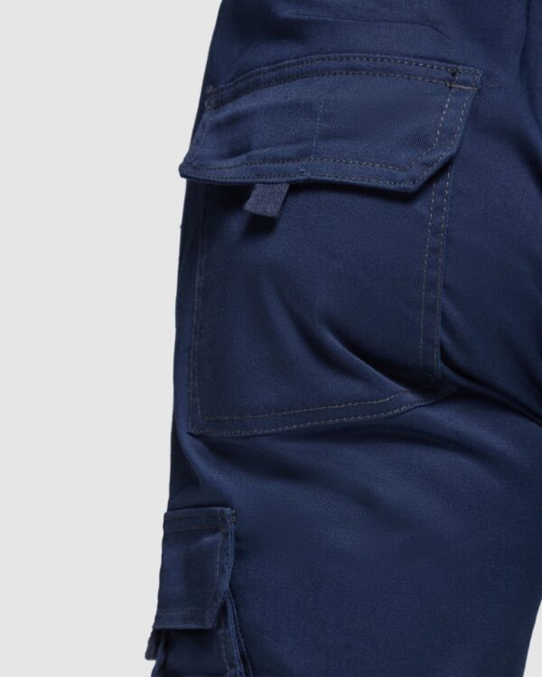 Pantalone lungo multitasche bicolore ad alta visibilità - dettaglio 2