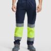 Pantalone lungo multitasche bicolore ad alta visibilità - modello 1