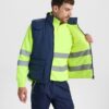 Gilet multitasche reversibile imbottito ad alta visibilità - dettaglio 1