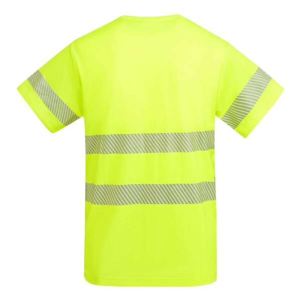 T-Shirt Alta Visibilità Traspirante - Giallo Fluo dettaglio 1