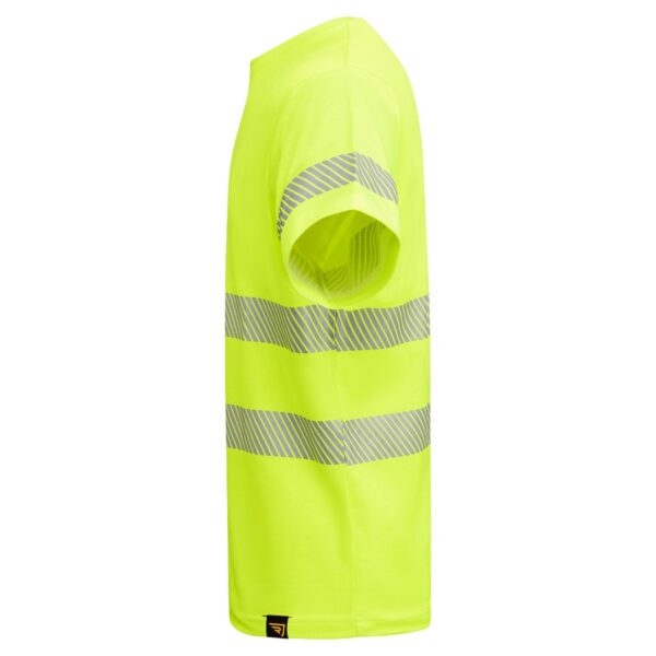 T-Shirt Alta Visibilità Traspirante - Giallo Fluo dettaglio 2