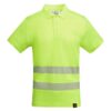 Polo Alta Visibilità Traspirante - Giallo Fluo