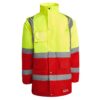 Parka Alta Visibilità - Job Red/Fluor Yellow