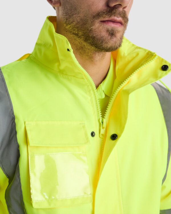 Parka Alta Visibilità - dettaglio 3