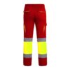 Pantalone lungo multitasche bicolore ad alta visibilità - vista 1