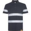 Polo Piqué Alta Visibilità - Piombo
