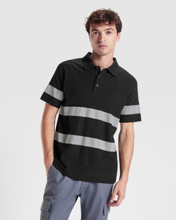 Polo Piqué Alta Visibilità - modello 1