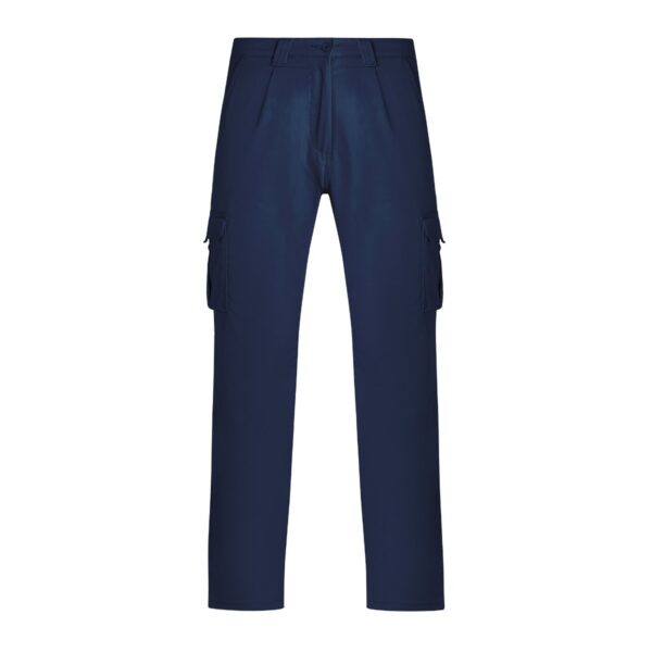 Pantalone lungo multitasche - Blu Navy