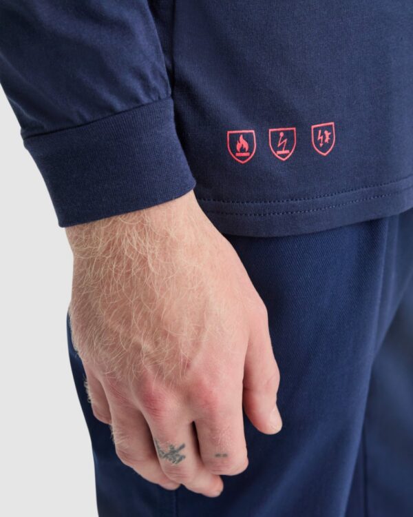 T-Shirt Ignifuga Manica Lunga - dettaglio 2