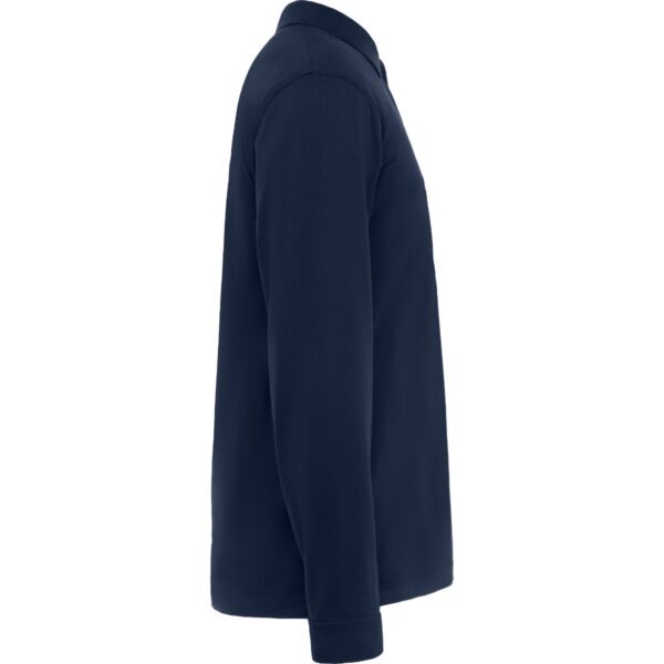 Polo Ignifuga Manica Lunga - Blu Navy vista 3